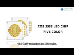 Năm màu LED Cob Chip Dimmable 350w Rgbcw Hight Cri 90ra Ncsp Công nghệ cho ánh sáng sân khấu